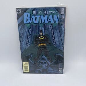 Detective Comics Batman Feb 1995 #682 Collectors Edition Embossed Cover Rare Art
